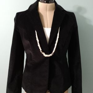Women's Gap Black Velvet Blazer size 0